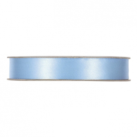 SATIN RIBBON 15MM - LIGHT BLUE BY THE METER