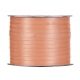SATIN RIBBON 6MM - PEACH BY THE METER