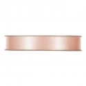 SATIN RIBBON 15MM - PEACH BY THE METER