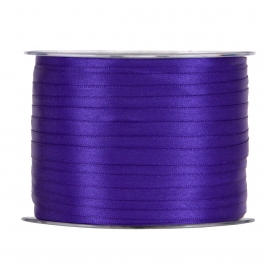 SATIN RIBBON 3MM - VIOLET BY THE METER