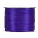 SATIN RIBBON 6MM - VIOLET BY THE METER