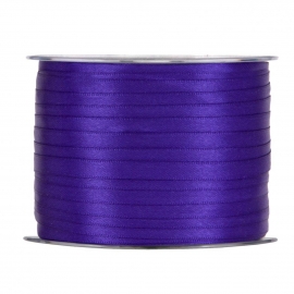 SATIN RIBBON 6MM - VIOLET BY THE METER