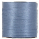 SATIN RIBBON 10MM - SMOKEY BLUE BY THE METER