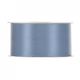 SATIN RIBBON 40MM - SMOKEY BLUE BY THE METER