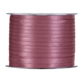 SATIN RIBBON 3MM - DARK PINK BY THE METER