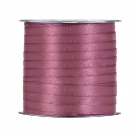 SATIN RIBBON 10MM - DARK PINK BY THE METER