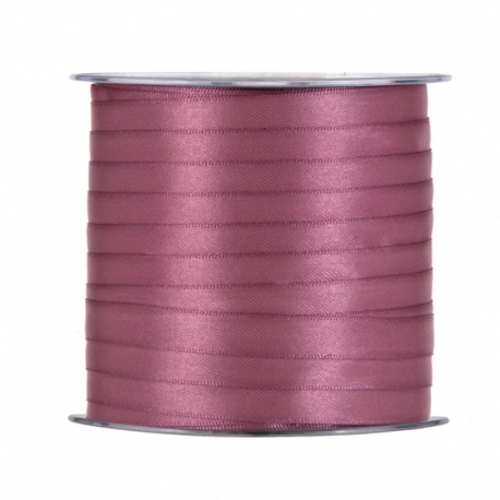 SATIN RIBBON 10MM - DARK PINK BY THE METER