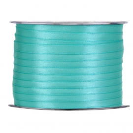 SATIN RIBBON 6MM - MINT BY THE METER