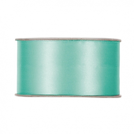 SATIN RIBBON 25MM - MINT BY THE METER