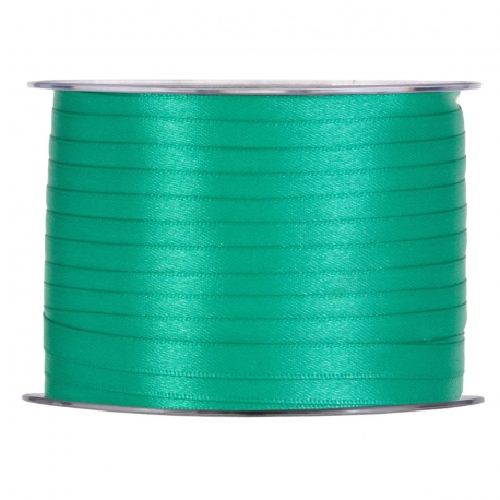 SATIN RIBBON 6MM - LIGHT TIFFANY BY THE METER
