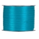 SATIN RIBBON 6MM - TURQUOISE BY THE METER