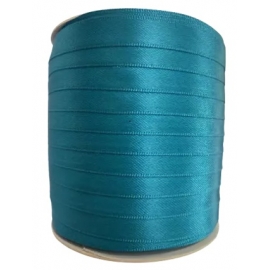 SATIN RIBBON 10MM - TURQUOISE BY THE METER