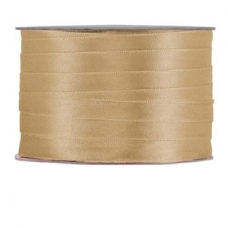 SATIN RIBBON 3MM - RED BY THE METER