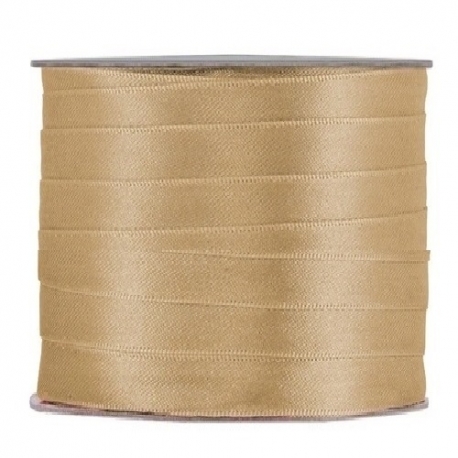 SATIN RIBBON 3MM - RED BY THE METER