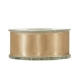 SATIN RIBBON 40MM - BEIGE BY THE METER