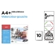 WATERCOLOUR BLOCK A4 10 SHEETS 350GRMS
