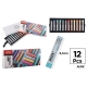 CHALK PASTELS SET X 12 PCS