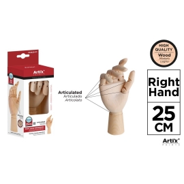 WOODEN MANNIQUIN 30CM HIGH