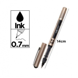 LIQUID INK ROLLERBALL TIP PEN 0.7MM - BLACK
