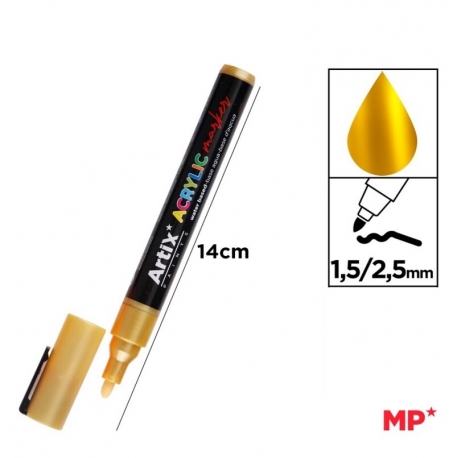 ACRYLIC MARKER - GOLD