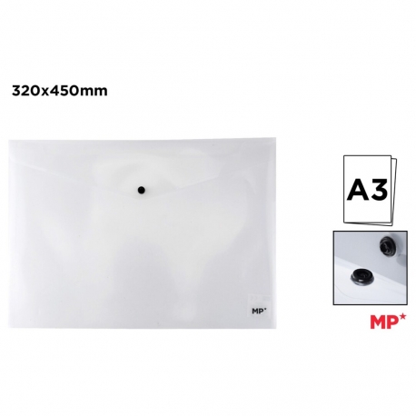 ENVELOPE FOLDER A3 TRANSPARENT