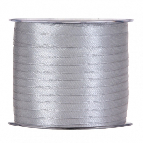 SATIN RIBBON 3MM - RED BY THE METER