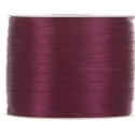 SATIN RIBBON 3MM - RED BY THE METER