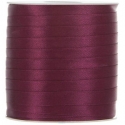 SATIN RIBBON 3MM - RED BY THE METER