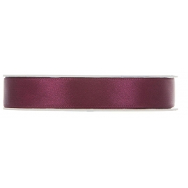 SATIN RIBBON 3MM - RED BY THE METER
