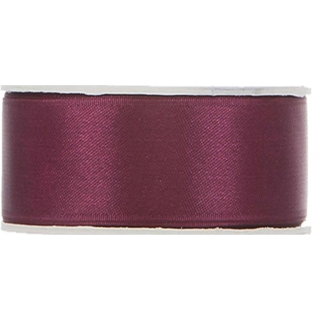 SATIN RIBBON 3MM - RED BY THE METER