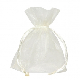 MINT GREEN ORGANZA BAGS - 8X10CM - PACK OF 6