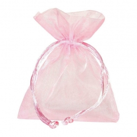 MINT GREEN ORGANZA BAGS - 8X10CM - PACK OF 6