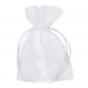 MINT GREEN ORGANZA BAGS - 8X10CM - PACK OF 6