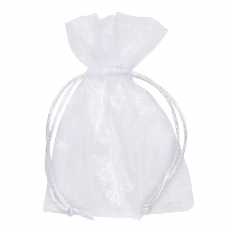 MINT GREEN ORGANZA BAGS - 8X10CM - PACK OF 6