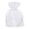 MINT GREEN ORGANZA BAGS - 8X10CM - PACK OF 6