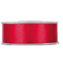 SATIN RIBBON 3MM - RED BY THE METER