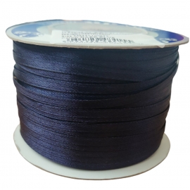 SATIN RIBBON 3MM - RED BY THE METER