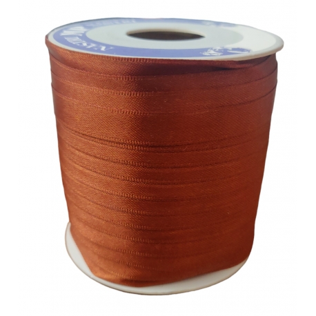 SATIN RIBBON 3MM - RED BY THE METER