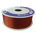 SATIN RIBBON 40MM - RUST BY THE METER