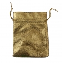 GOLD METALLIC BAGS 8 X 10CM 