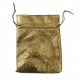 GOLD METALLIC BAGS 8 X 10CM 
