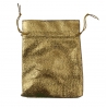 GOLD METALLIC BAGS 8 X 10CM 