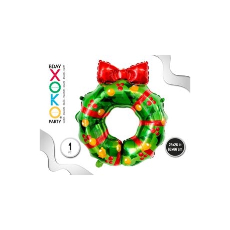 FOIL BALLOON WREATH