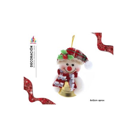SNOWMAN BELL HANGING