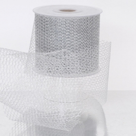 RETE ESAGONI 10CM - GOLD BY THE METER