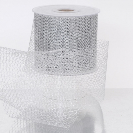 RETE ESAGONI 10CM - GOLD BY THE METER