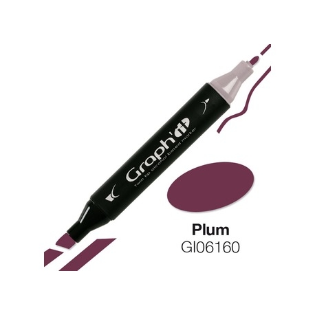 GRAPH' IT ALCOHOL MARKER - PLUM 