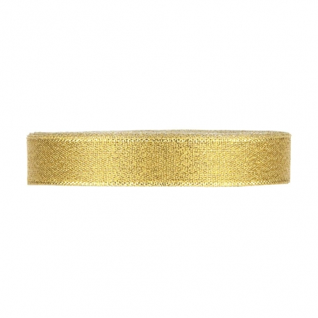 RIBBON GOLDEVER 15MM - GOLD BY THE METER