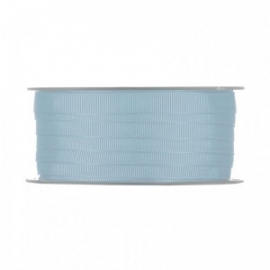 GROSS GRAIN RIBBON 38MM - BLUE BY THE METER