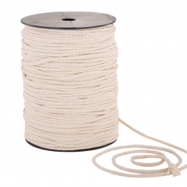 MACRAME` CORD 3MM COTTON 203 MTRS(220Y) ROLL 